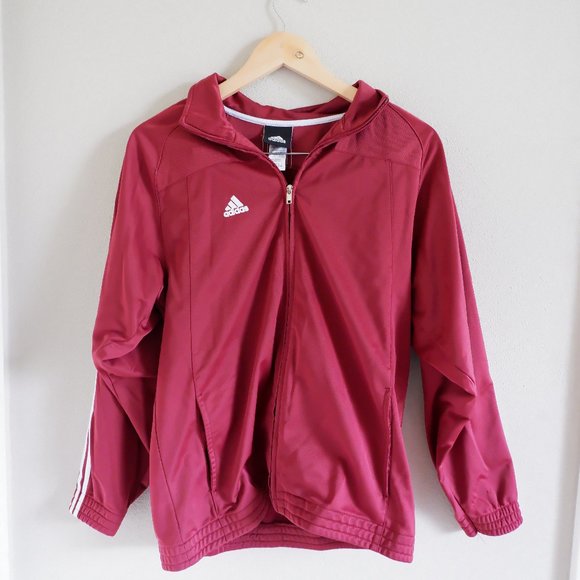 adidas Other - Men’s large dark red Adidas jacket